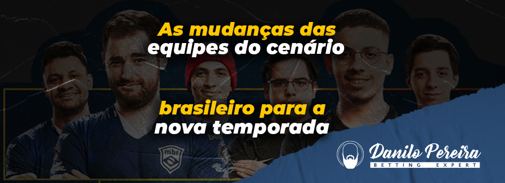 As mudanças das equipes do cenário brasileiro para a nova temporada