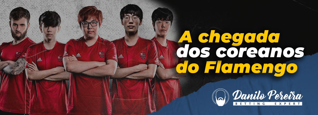 A chegada dos Coreanos do Flamengo 